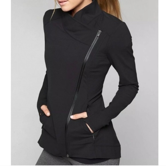 Athleta Jackets & Blazers - Athleta Black Intension Jacket 2.0